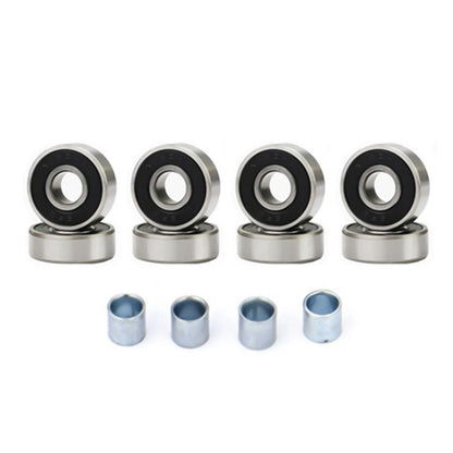 Set of 4 Skateboard Wheels 60x45mm 78A for Roller Skating