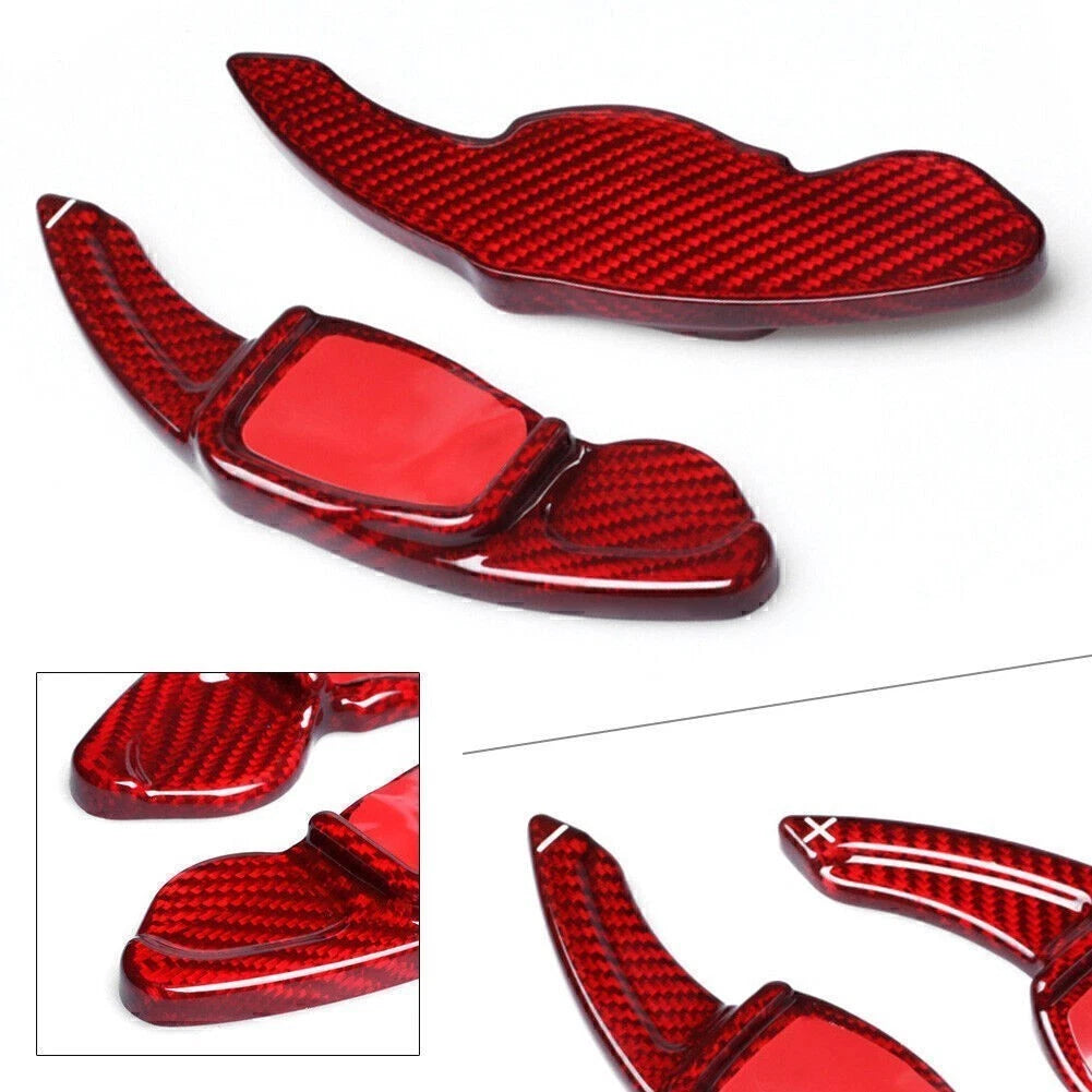 Carbon Fiber Steering Wheel Paddle Shift Extension for VW MK5 MK6 (2003–2014)
