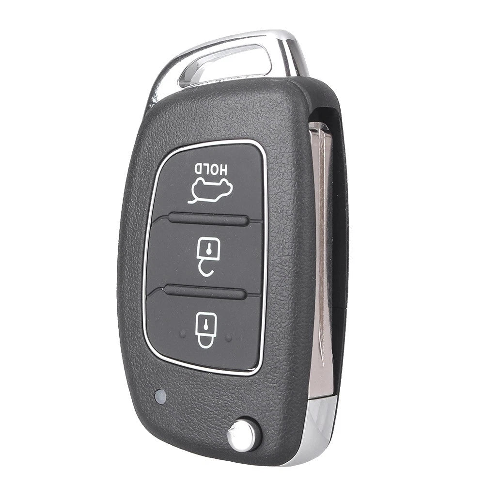 3-Button Remote Smart Key Fob Shell Cover for Hyundai Santa Fe (2013–2014)