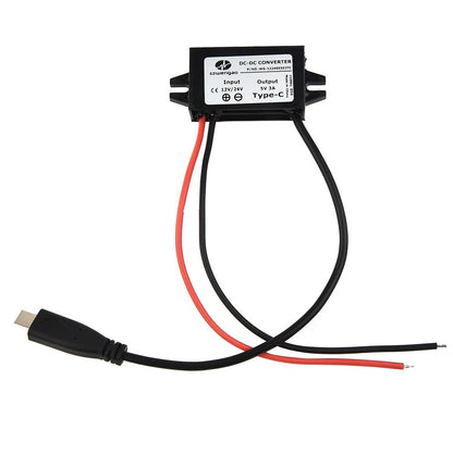 Type-C USB Smart Charger Module for 12V-24V Vehicles (2015–2023)