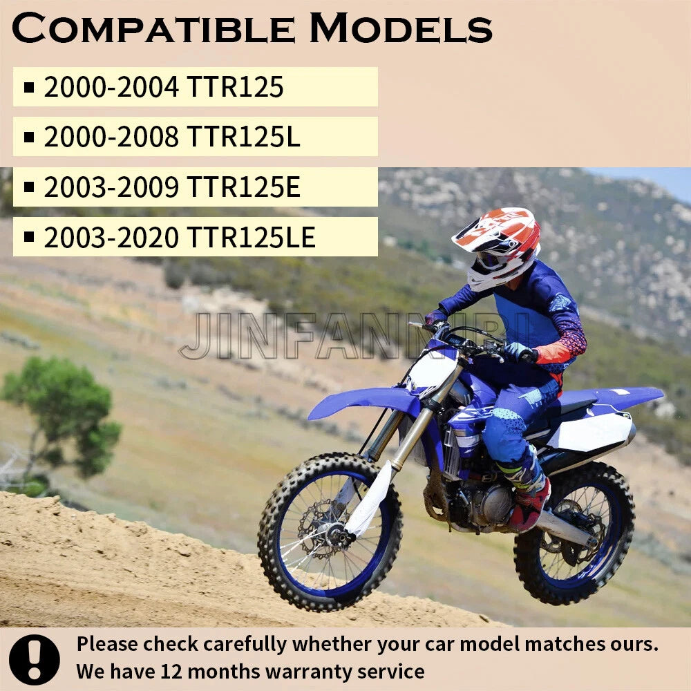 Complete Engine Gasket Seals Kit for Yamaha TTR125 (2000–2023)