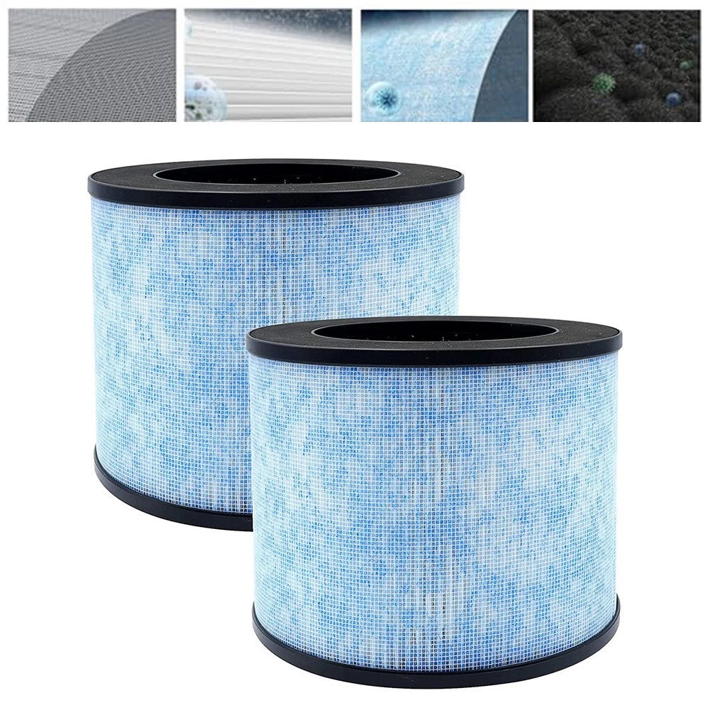 2PC Filter Set for Instant Air Purifier Replacement Dust Removal