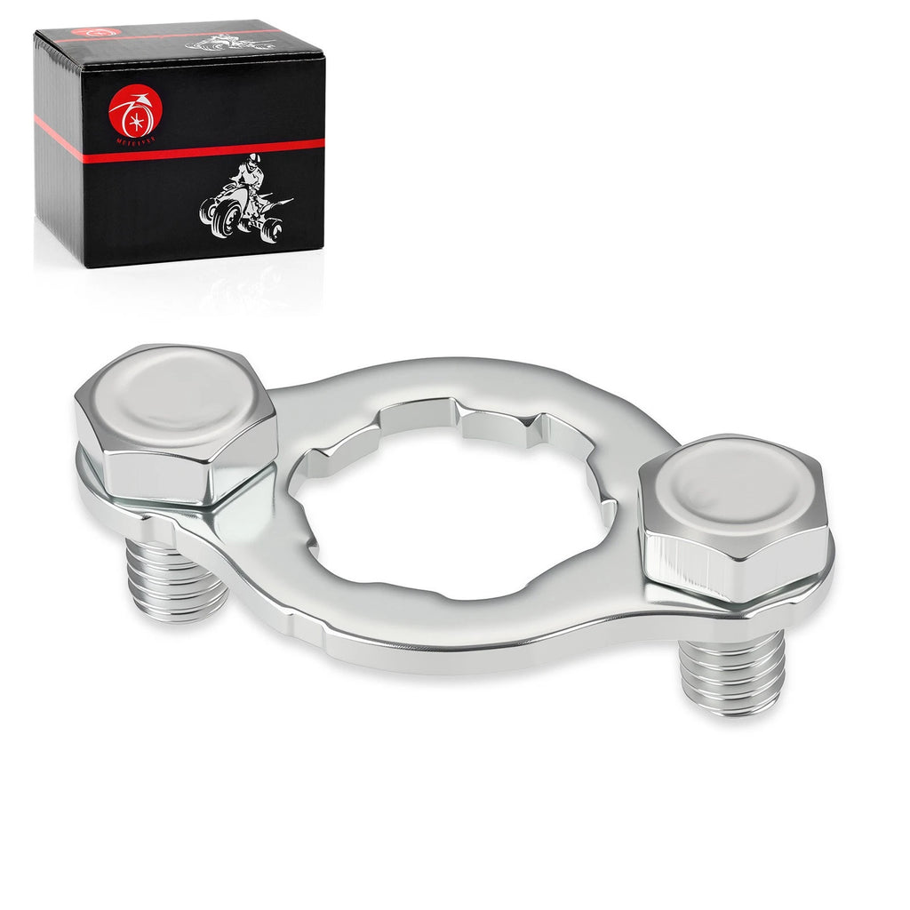 Engine Front Sprocket Retainer Plate w/Hex Bolt (6X10) for Honda XR100 (1981–1984)
