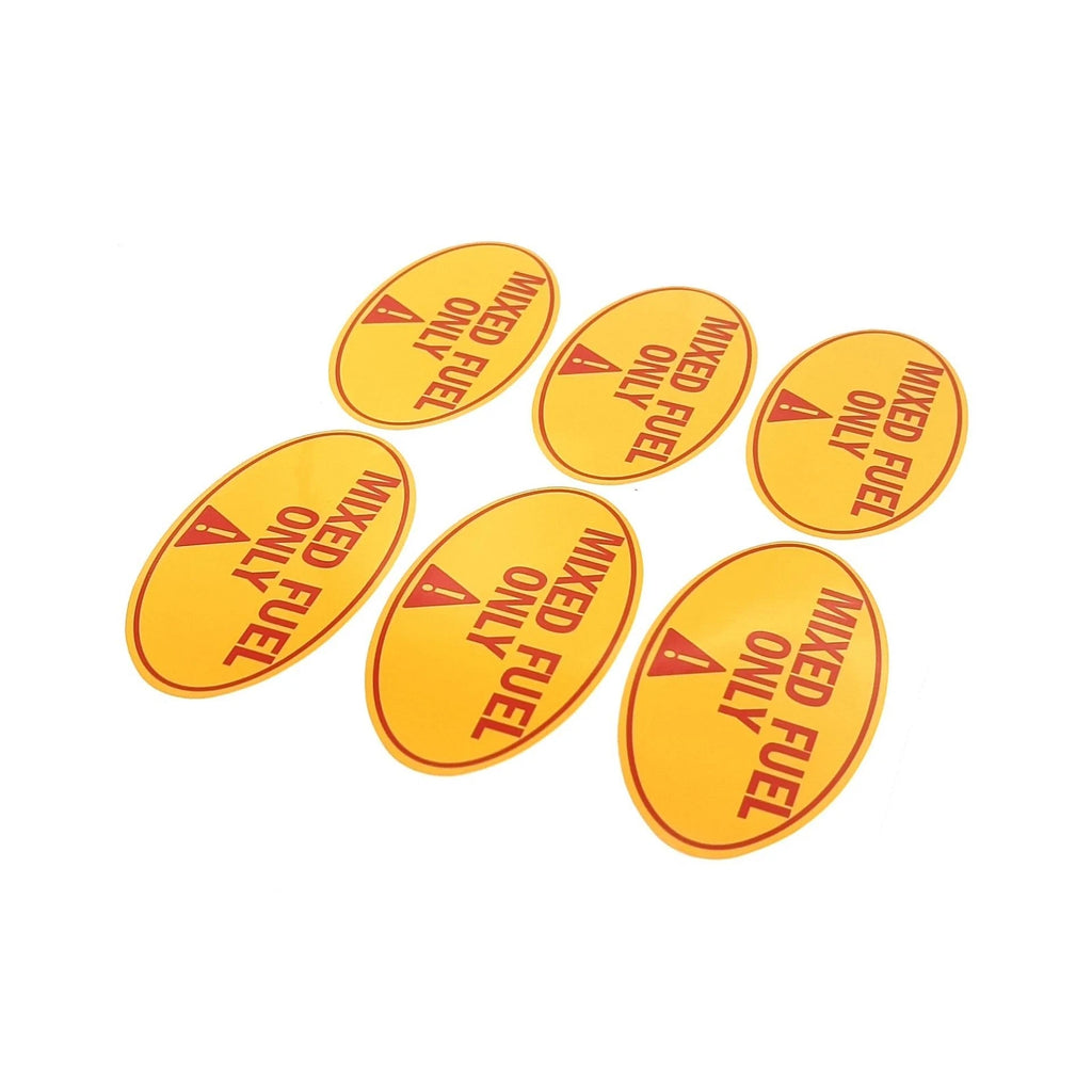 Mixed Fuel Only Sticker for Universal Use (Weather Proof)