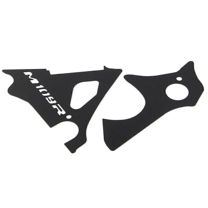 Engine Side Covers Frame Fillers Keyhole For Suzuki INTRUDER M1800R/VZR1800 BLK