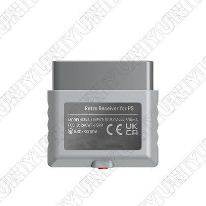 Retro USB Bluetooth Receiver for PS1/PS2 Controller/Xbox/Wins10/11