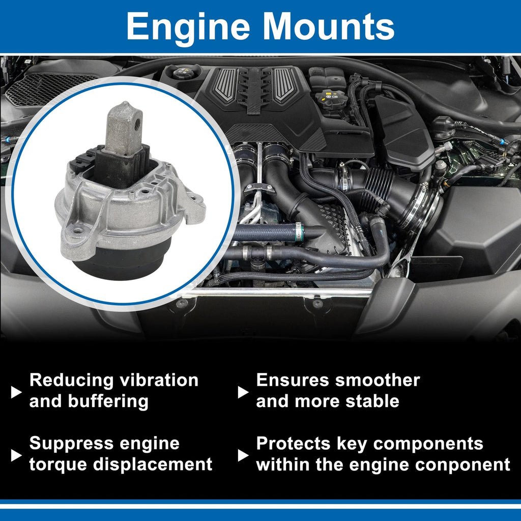 Engine Motor Mount Replacement for BMW 528i 3.0L L6 (2011–2017)