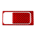 2X Carbon Red Storage Glove Box Handle Panel for Volkswagen Golf 8 (2021–2023)