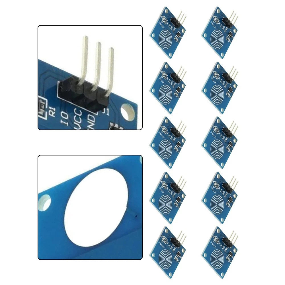 20pcs TTP223 Touch Sensor Modules for Easy Wiring