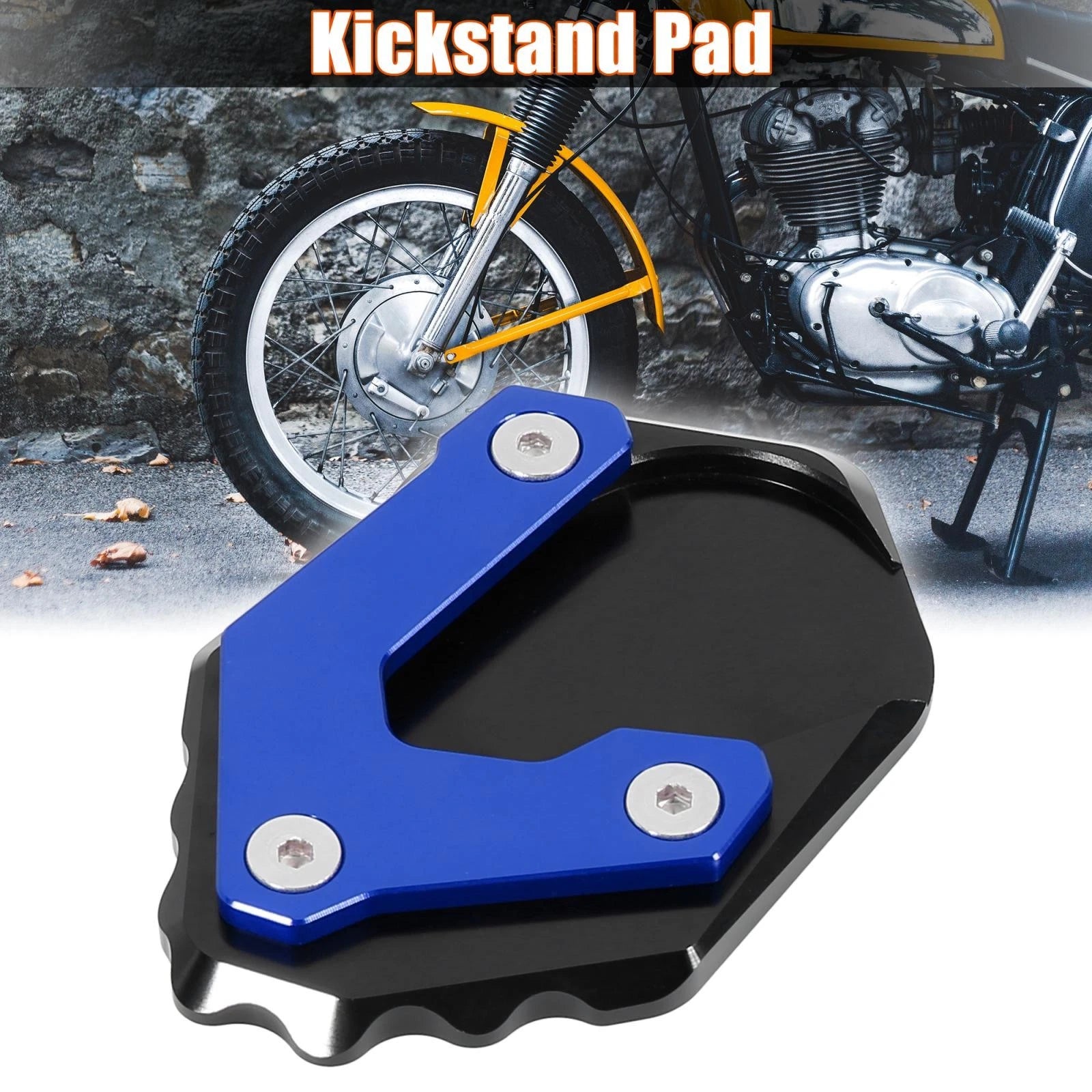 Motorcycle Side Stand Enlarger Plate Pad for BMW R1200GS LC (2013–2018)
