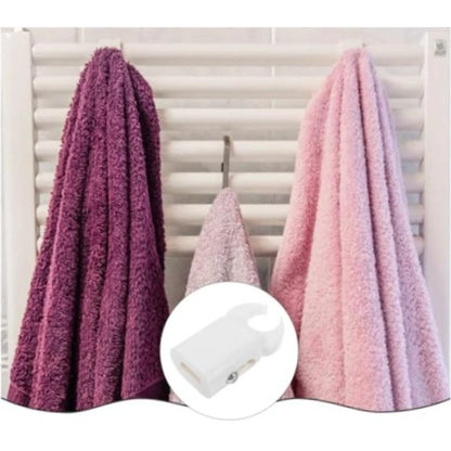 Set of 4 Copper Aluminum Back Basket Hangers for Bathroom Hooks