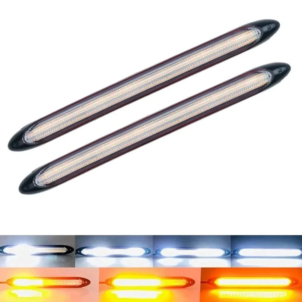Flexible LED Light Strips for Vehicle Front Daytime Running Lights (2010–2023)