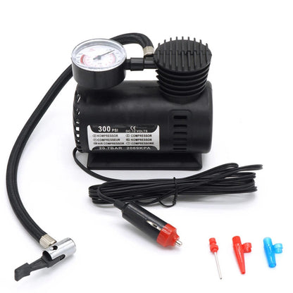12V Portable Air Compressor Pump for DC Outlet/Cigarette Lighter
