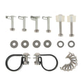 Mounting Hardware Clamps for Harley Road Glide (1983–2013)