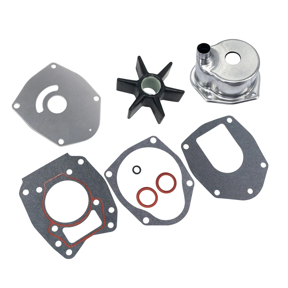 Water Pump Impeller Kit w/ Housing for Honda Outboard BF75 BF90 (1998–2009) 06192-ZW1-30