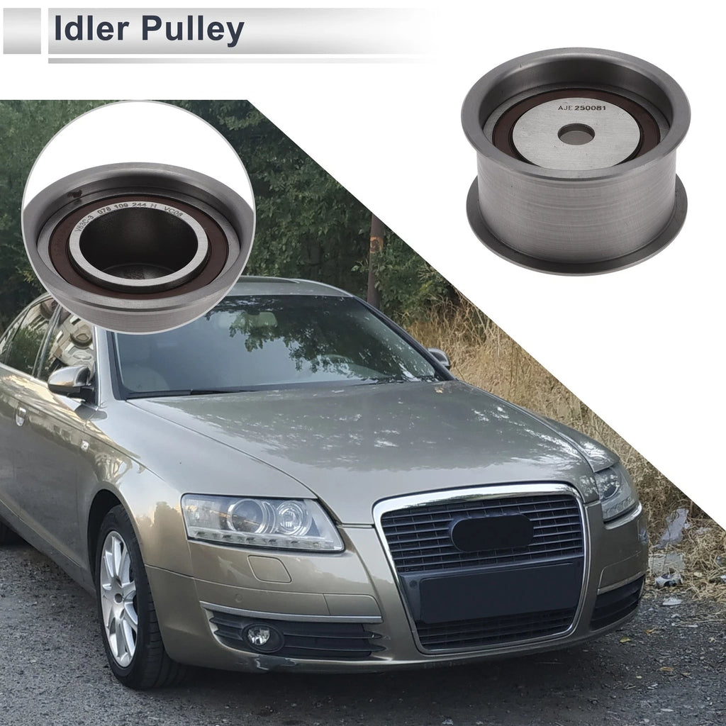 Drive Belt Idler Pulley Replacement for Audi A4 (1996–2005) Steel