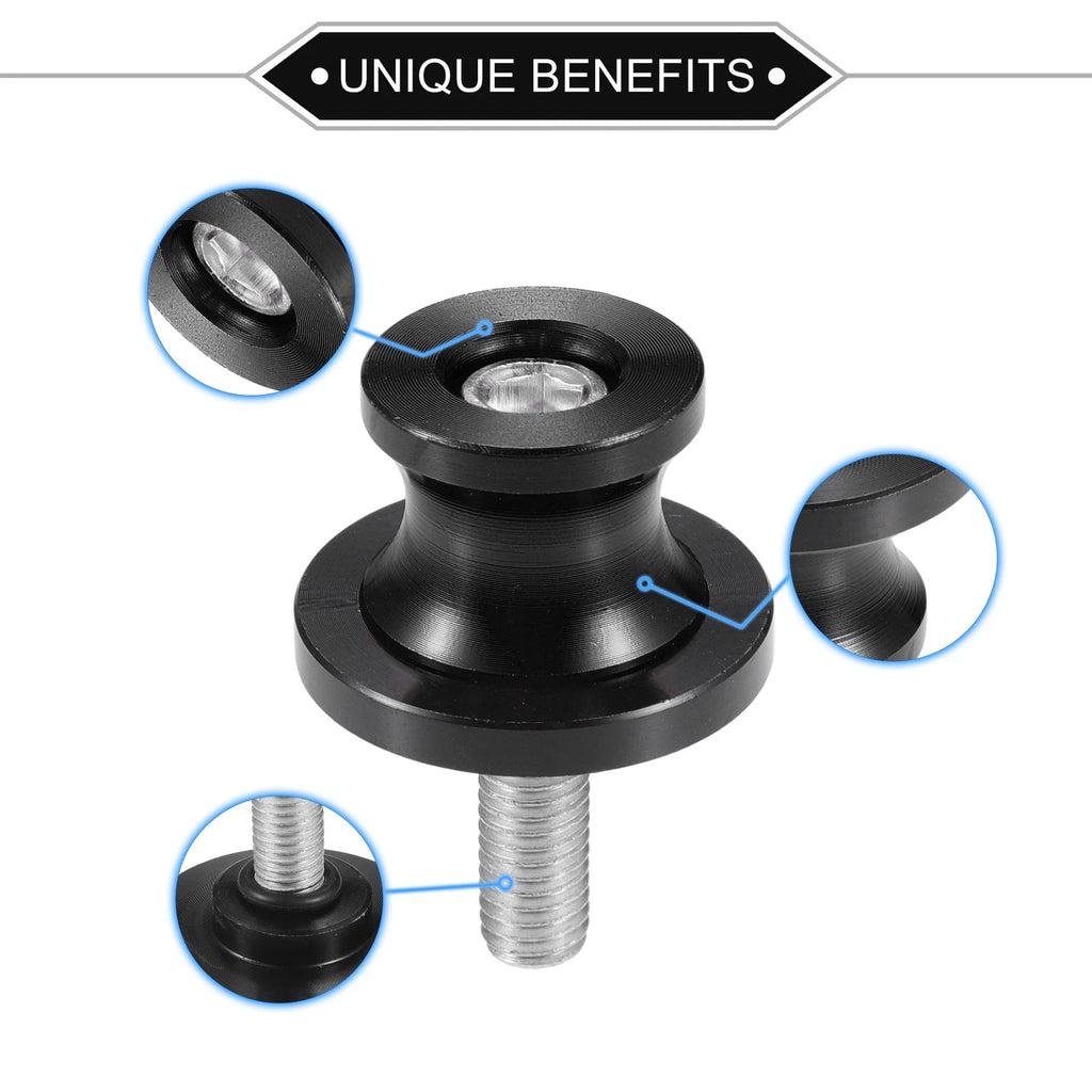 Motorbike Swingarm Spools CNC 8mm Pair for Universal (2000–2025)