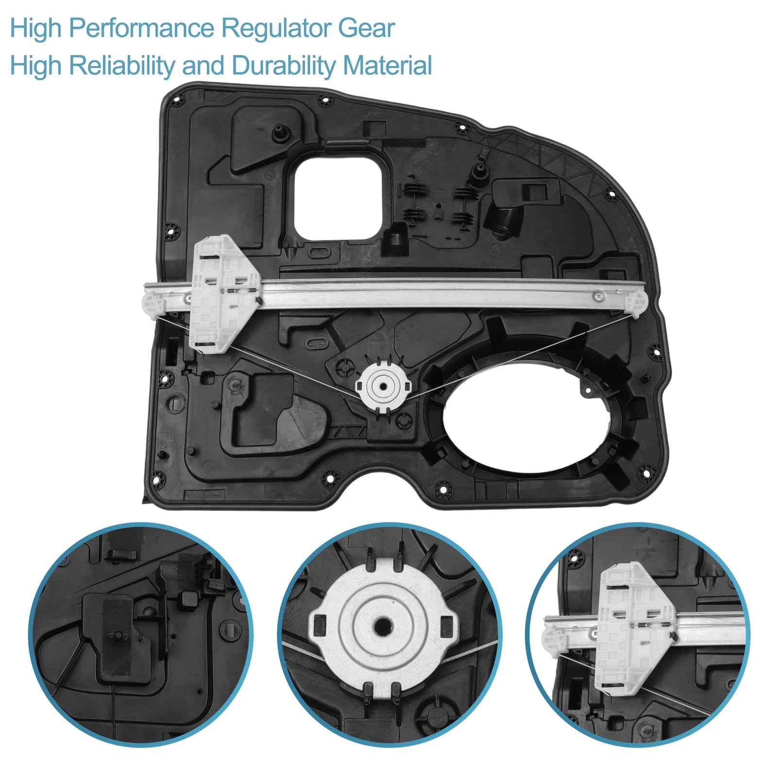 Rear Left Power Window Regulator for Dodge Ram 1500 (2002–2008)