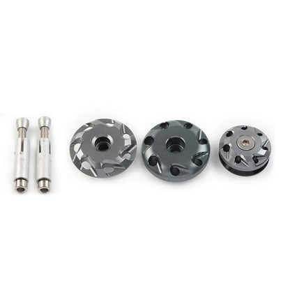 3X CNC Frame Hole Covers for Kawasaki Ninja 1000 Z1000 Z1000SX (2011–2023)