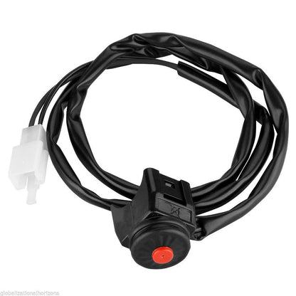 12V Stop Switch Push Button for Honda Yamaha ATV (Motorcycle Dirt Quad)