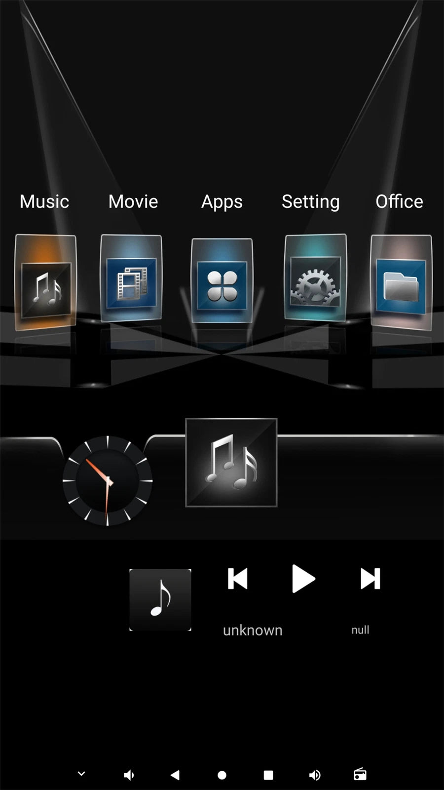 14 Inch Car Headrest Monitor for Android Tablets (8+128GB, Rotatable)