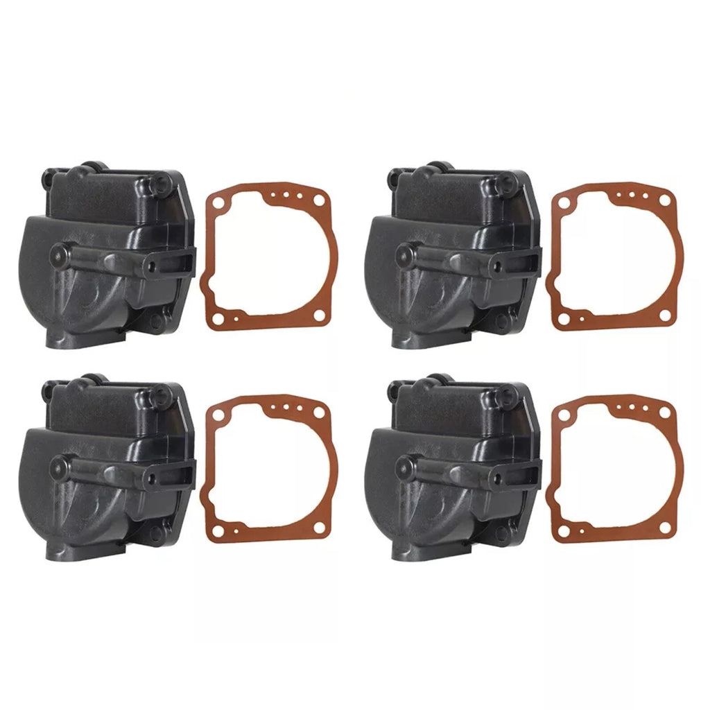 Set of 4 Carb Bowl Float Chamber Assembly 433000 for Johnson Evinrude 90-175hp (1994–Present)