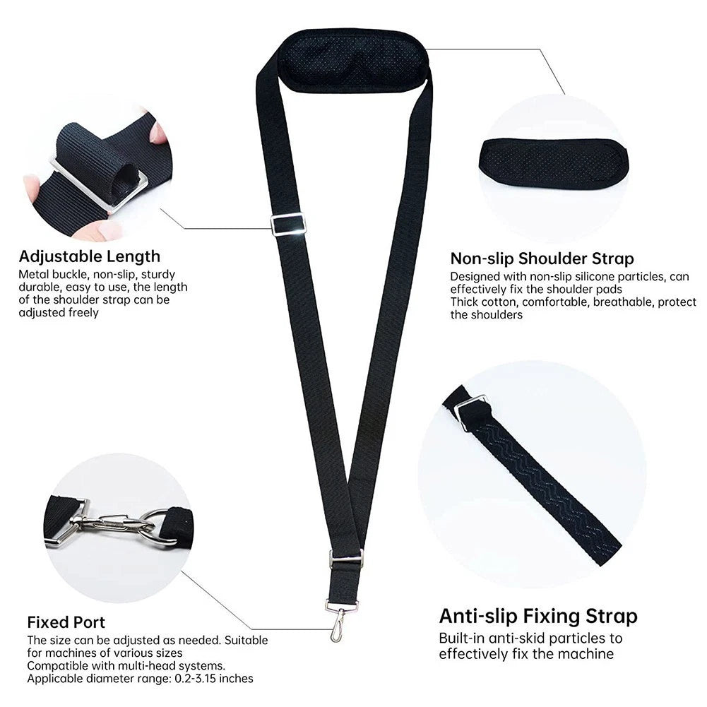 Shoulder Strap Padded Harness for Leaf Blower (Universal Fit)