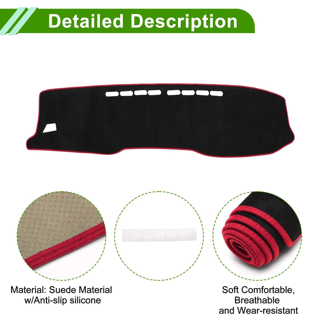 Dashboard Dash Cover Mat Replacement for Toyota Hilux Gun125 (2017–2020)