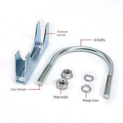 Car Clamp Galvanized Clamp Clear Thread Precise Workmanship Quick To Start