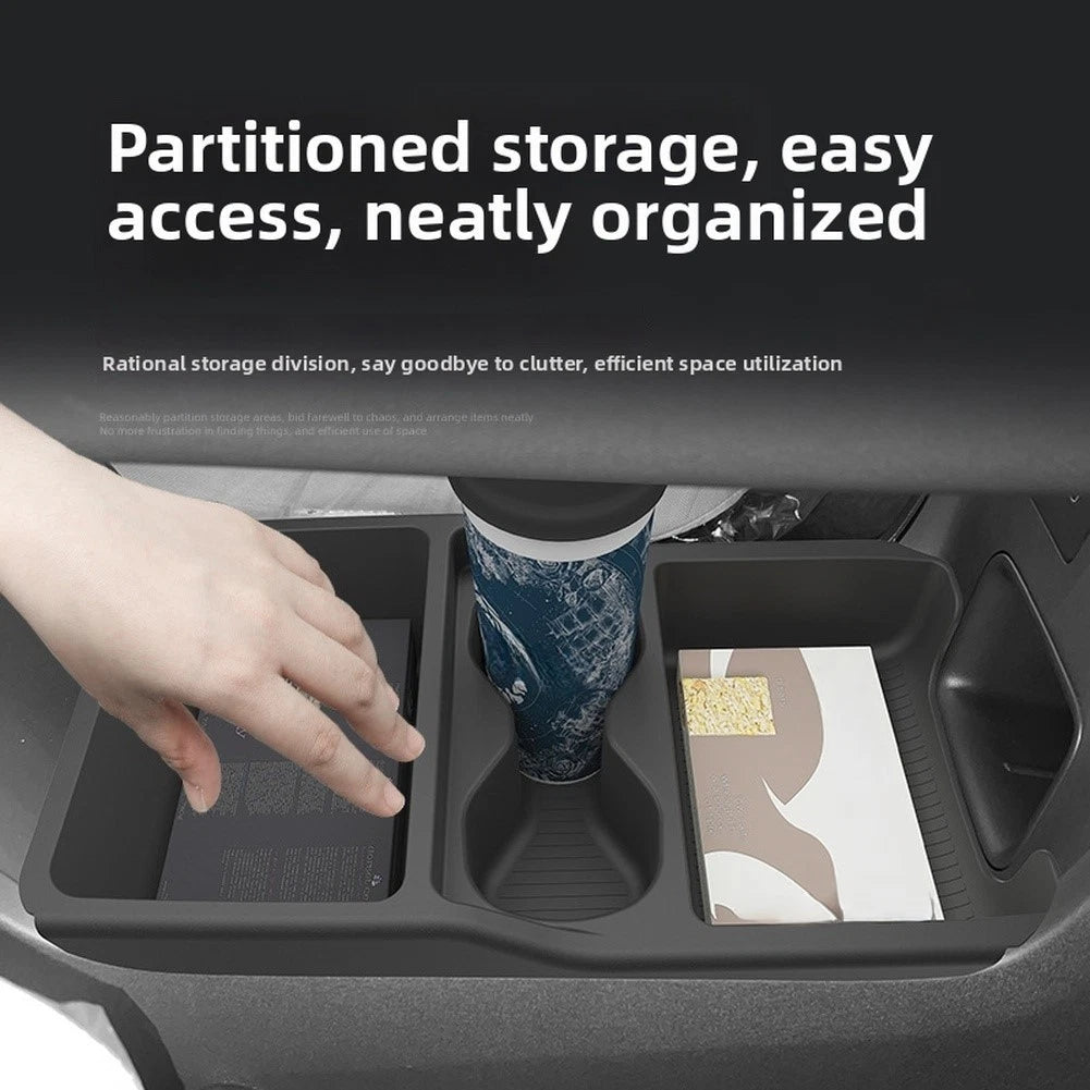 Car Storage Box for N6 Models (TPE Waterproof Console Organizer)