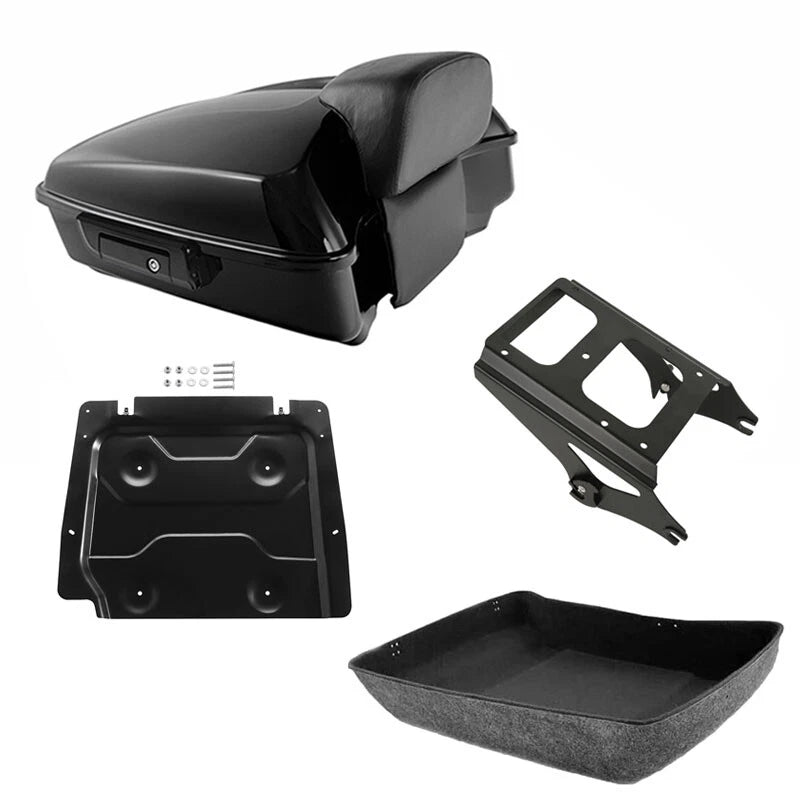 Chopped Trunk Backrest Mount Plate for Harley Davidson Touring (2009–2013)