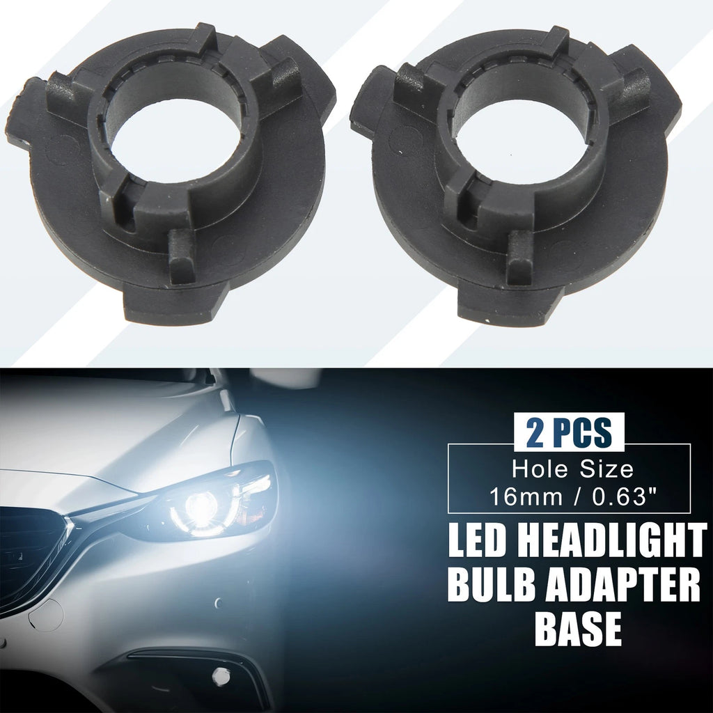 H7 LED Headlight Bulb Holder Socket Base for Volkswagen Polo (Pack of 2) (2009–2018)