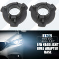 H7 LED Headlight Bulb Holder Socket Base for Volkswagen Polo (Pack of 2) (2009–2018)