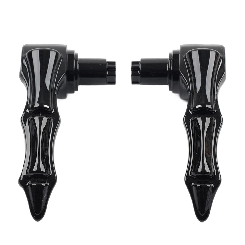Black Saddlebag Latch Handles for Harley Touring Bagger (2014–Present)