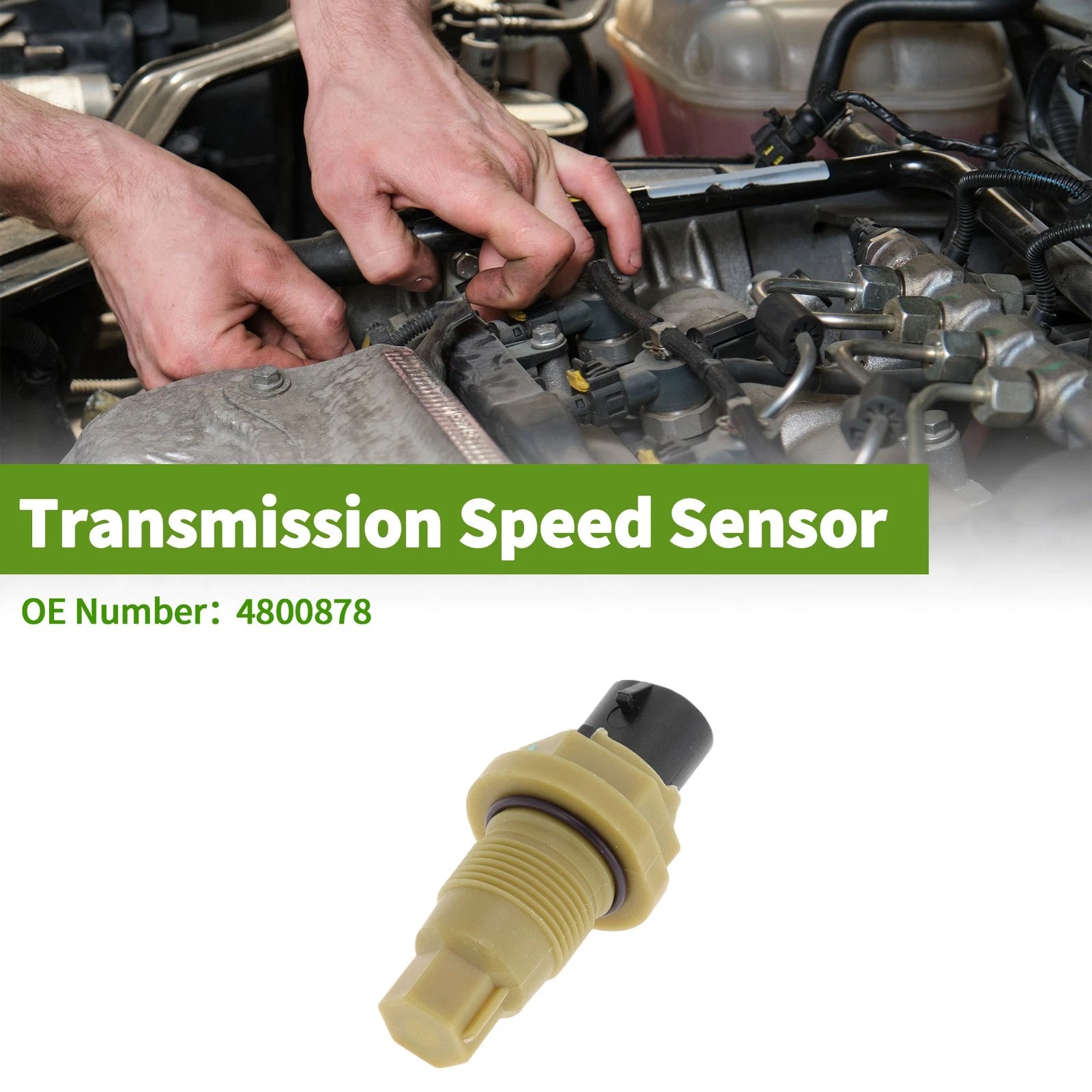 Transmission Speed Sensor Replacement for Dodge Caravan 3.3L (2001–2007)