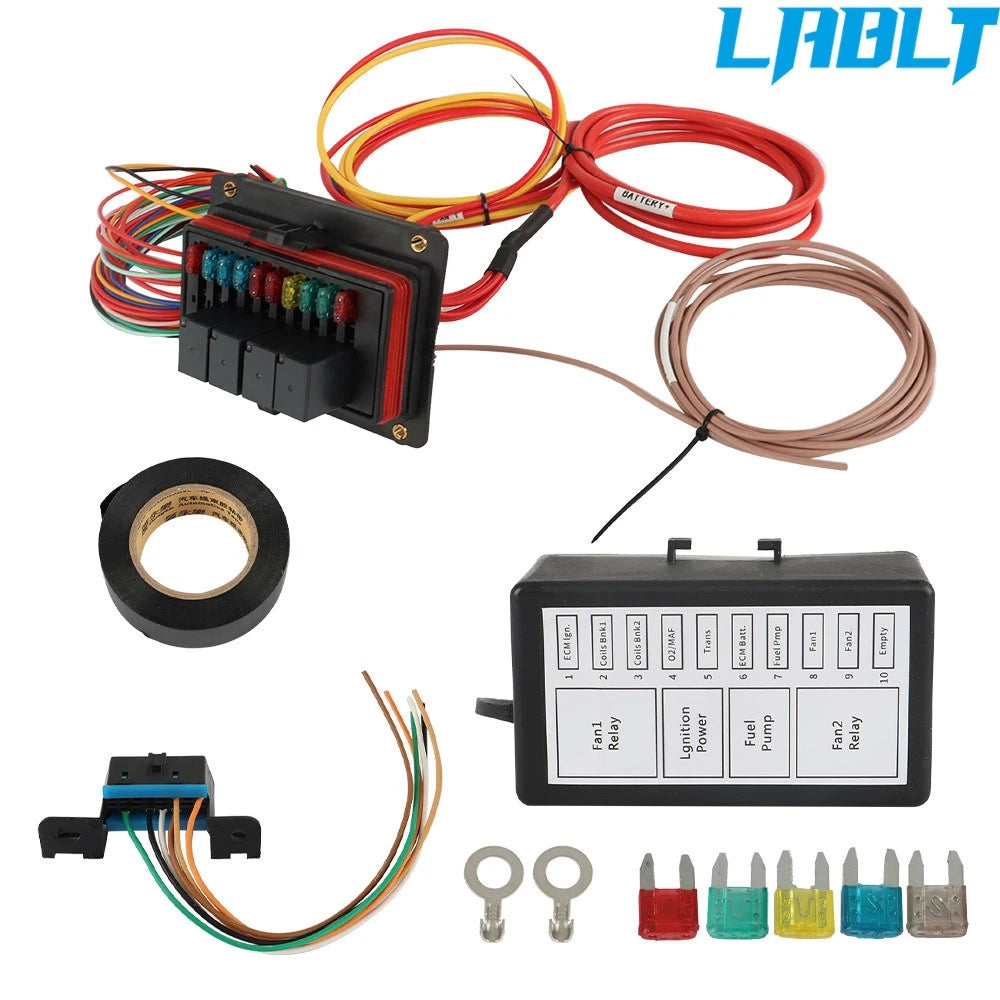 Sealed Fuse Block & Relays for LSX Swap (4.8–6.2)