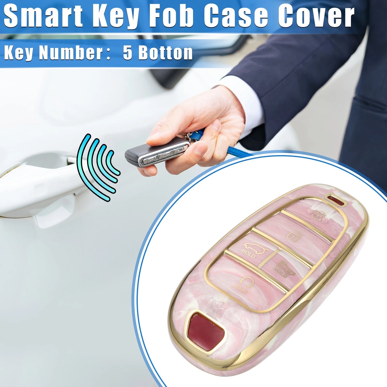 Key Fob Cover Replacement for Hyundai Tucson (2020–2022)