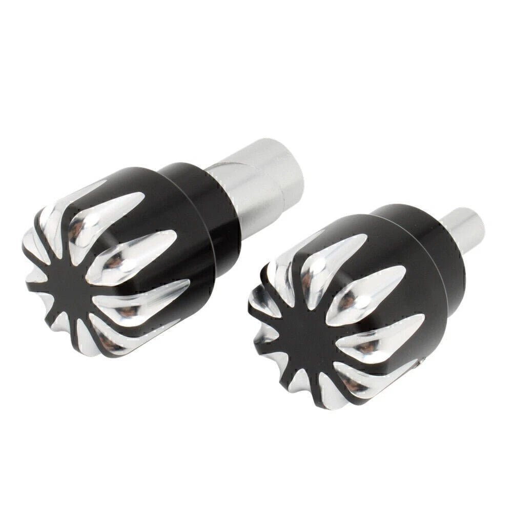 2X CNC Front Axle Nut Cover Protector Chrome for BMW R18 (2020–2023)