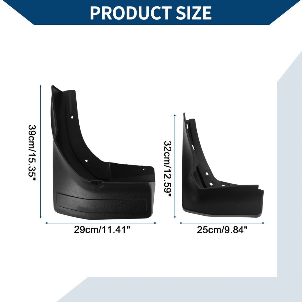 Mud Flaps Splash Guards 1 Set for Mercedes-Benz GL GLS Without Pedal (2015–2019)