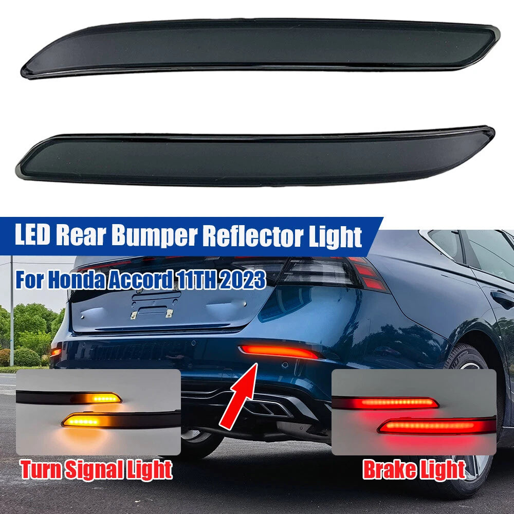 4 in 1 LED Rear Reflector Brake & Turn Signal Light for Honda Accord (2023)
