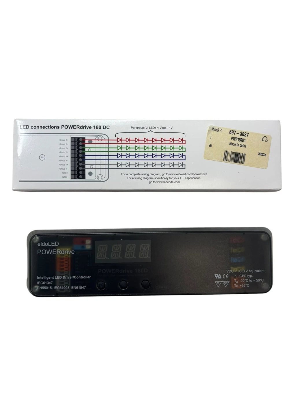 eldoLED PWR180D Constant-Current DMX LED Driver for