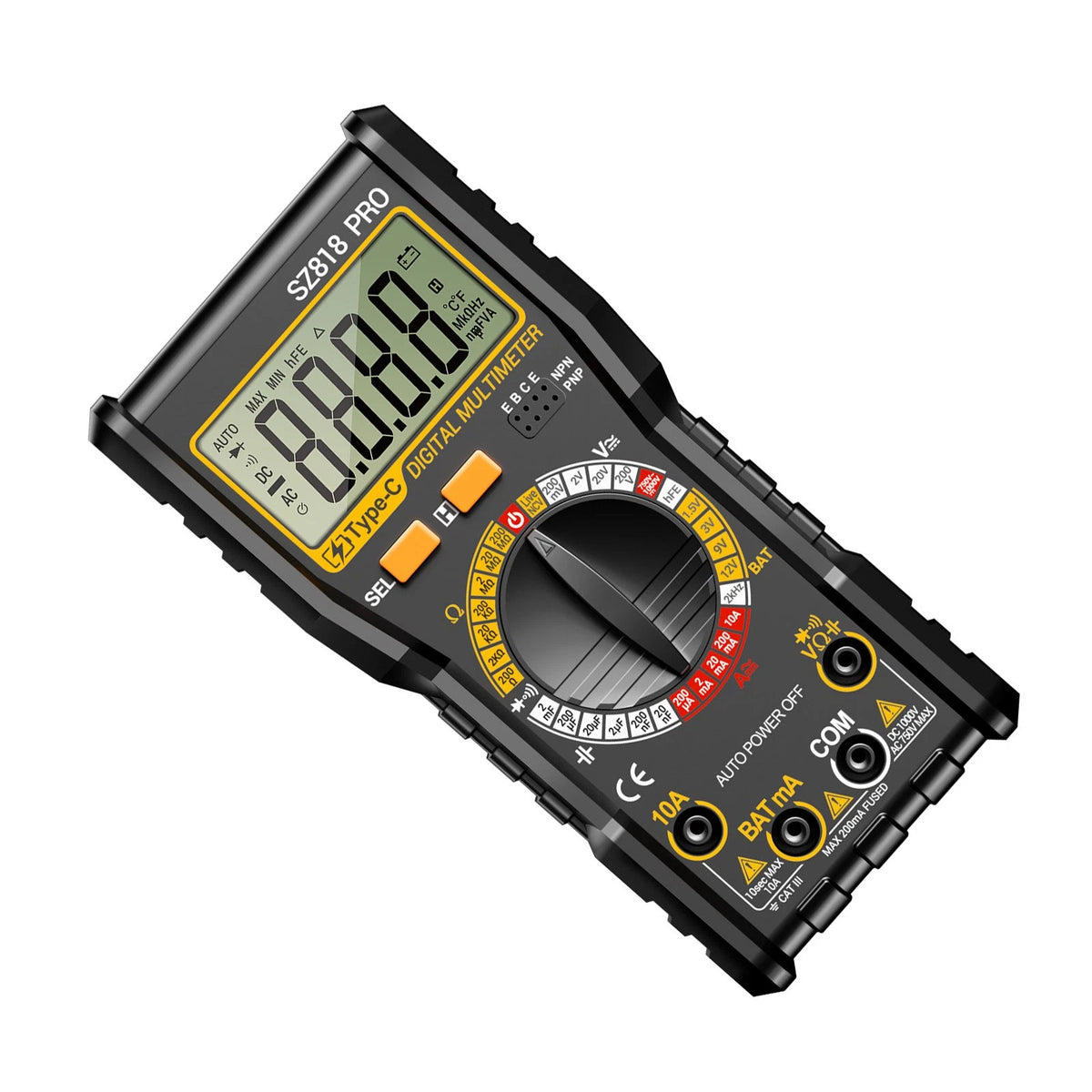 ABS Digital Multimeter for Home DIY (1999 Counts)
