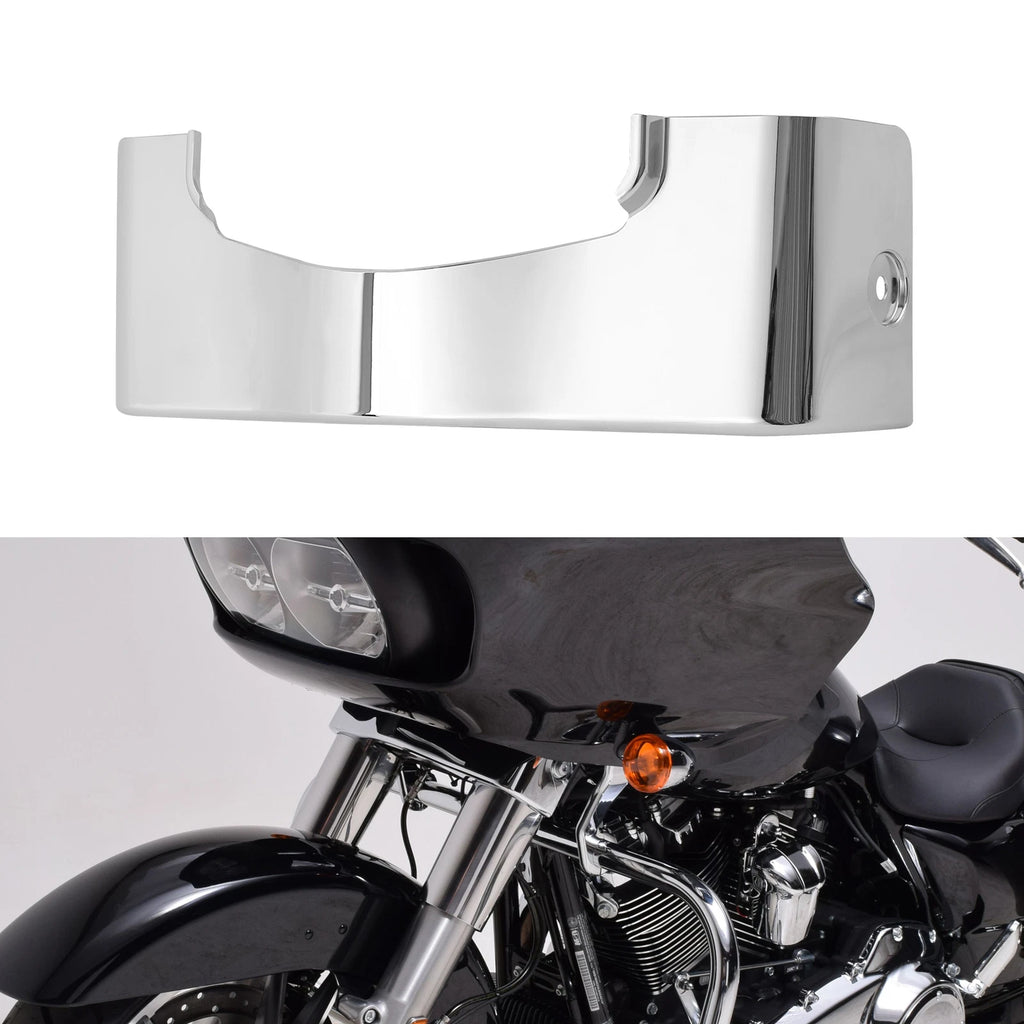 Chrome Outer Fairing Skirt for Harley Touring Road Glide (2015–2024)