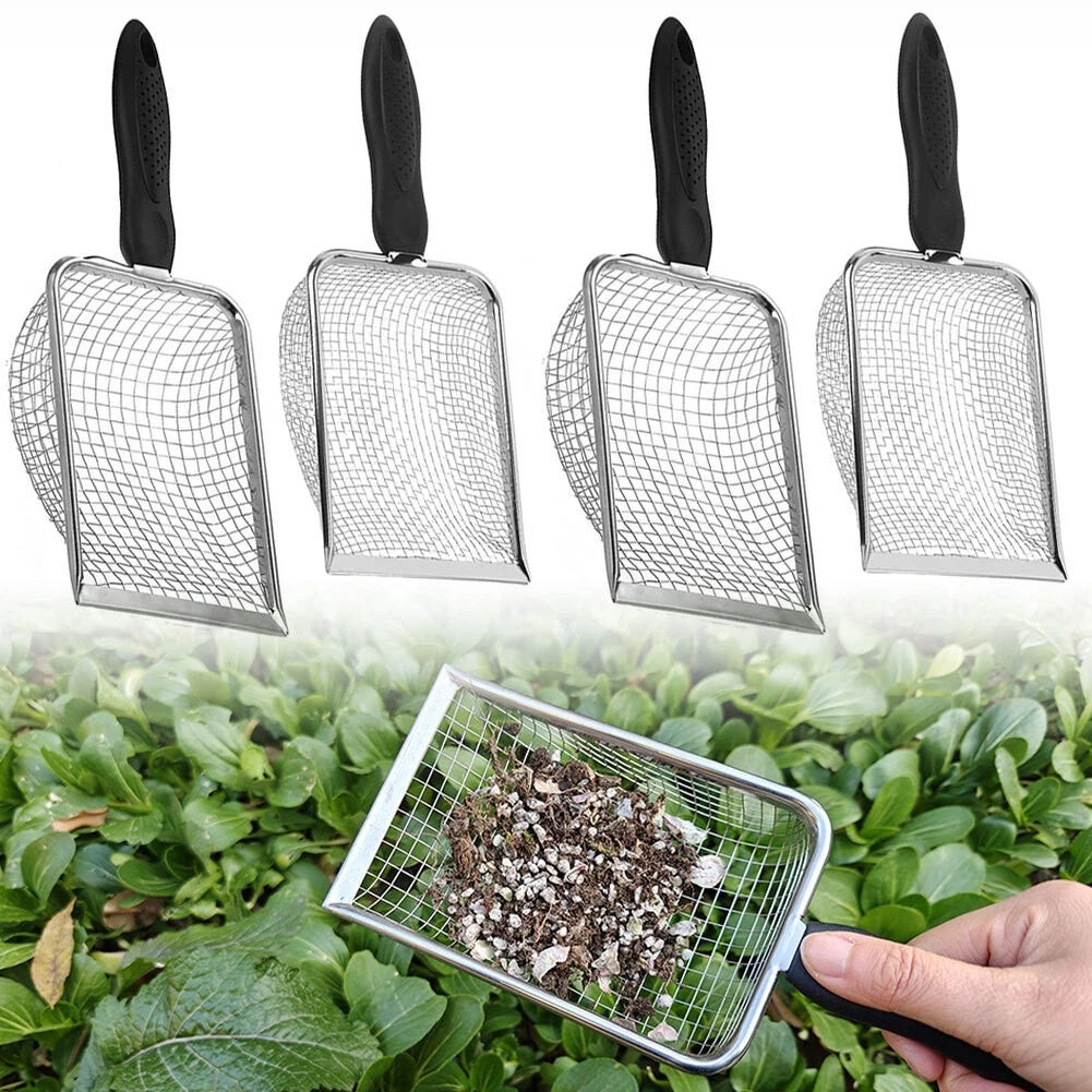 4X Soil Sieve for Garden - Sand, Compost, Dirt Separation
