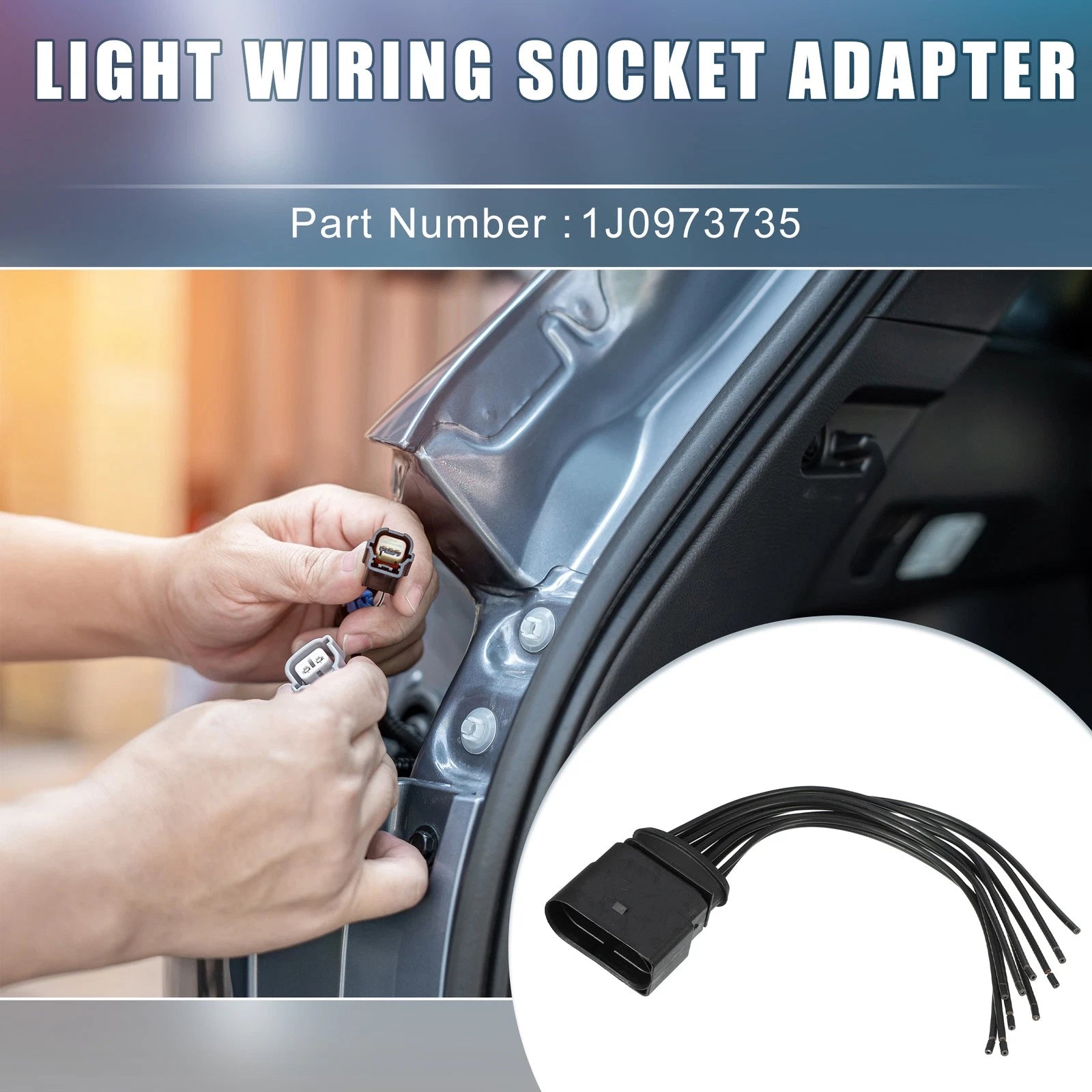 Light Wiring Socket Adapter for Volkswagen Passat (2001–2021)