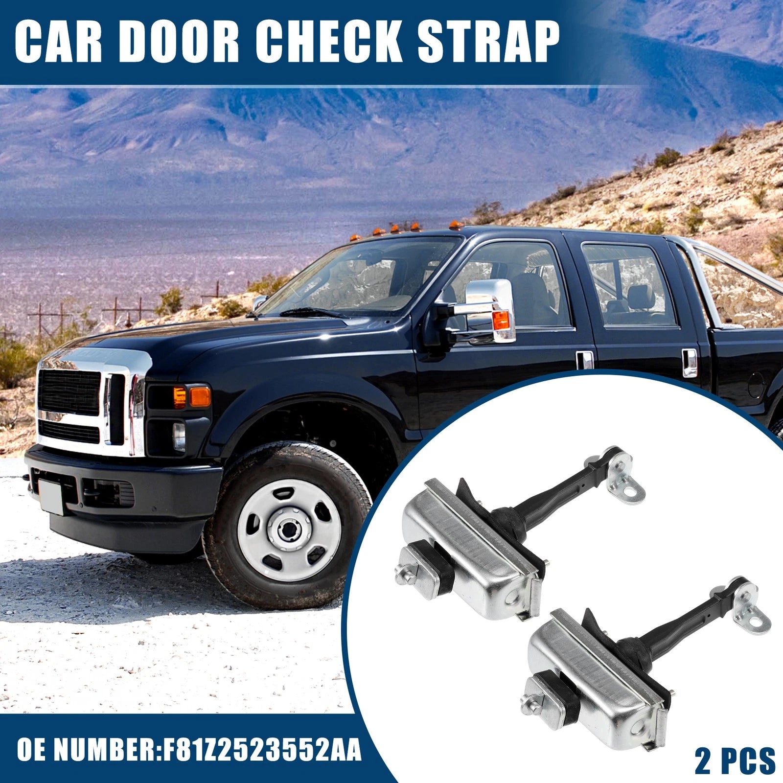 Door Check Strap Replacement for Ford Excursion Front Left Right (2000–2005)
