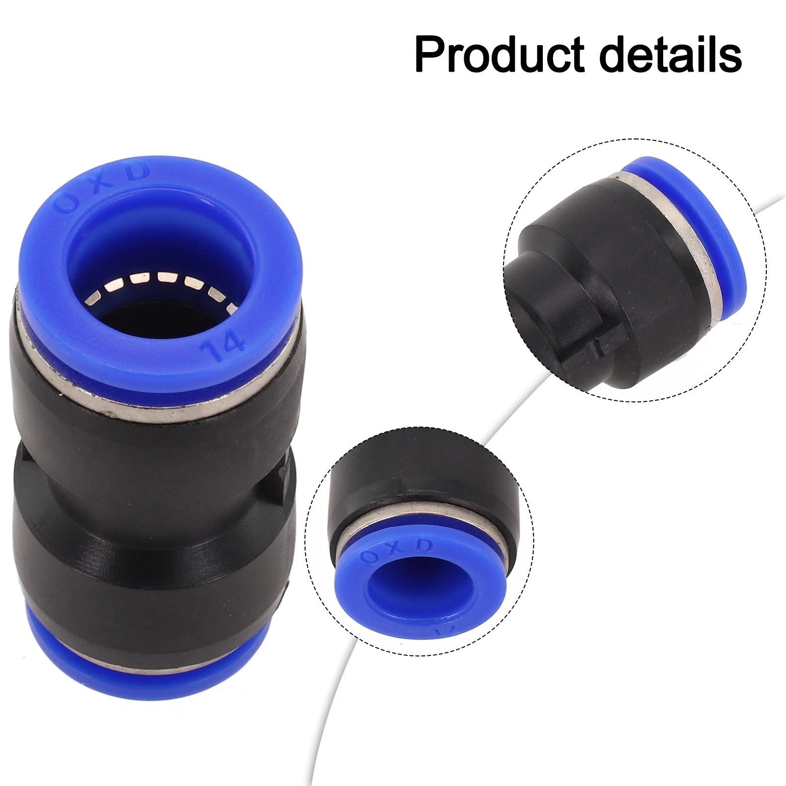 Hose Connector 4mm to 16mm for Various Applications (No Specific Year/Model)