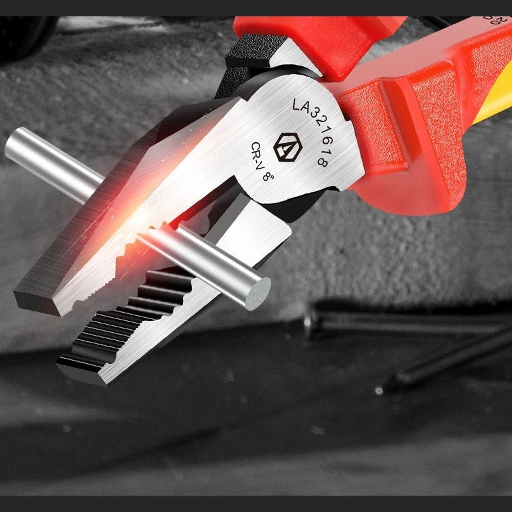 6 Inch Needle Nose Pliers for Electrical Repairs (1000V Insulated)
