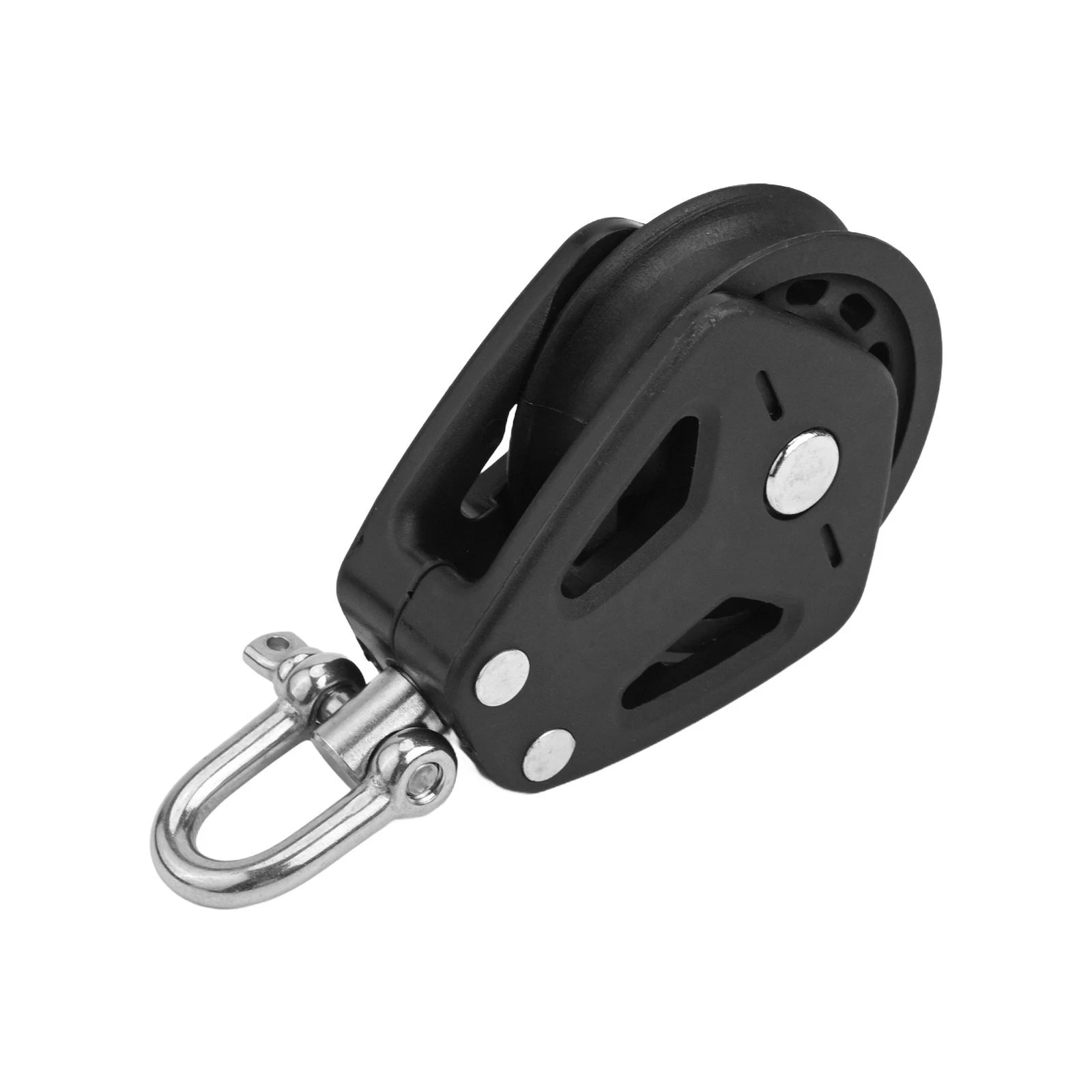 Single Pulley Block with Smooth Bearing System for Marine Applications