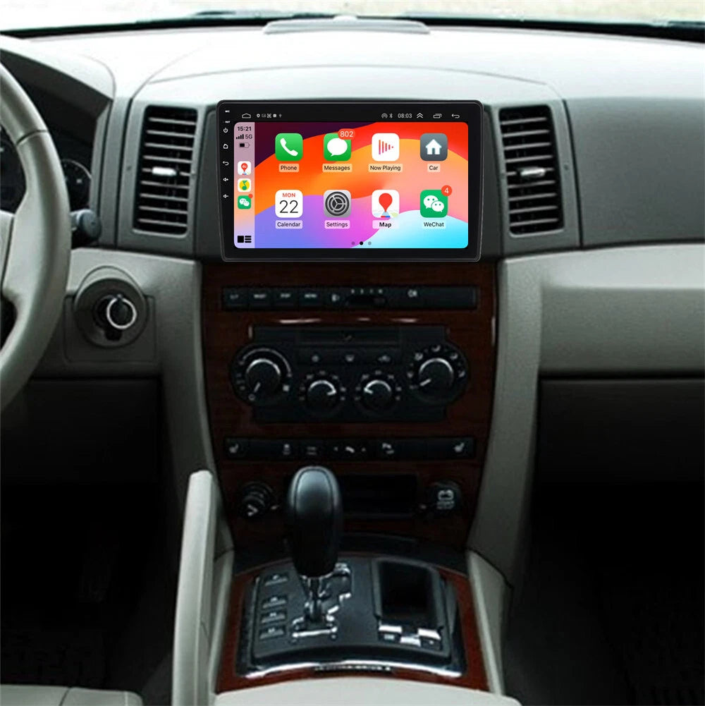 9'' Car Stereo GPS Navigation for Dodge Chrysler 300 Jeep PT Cruiser